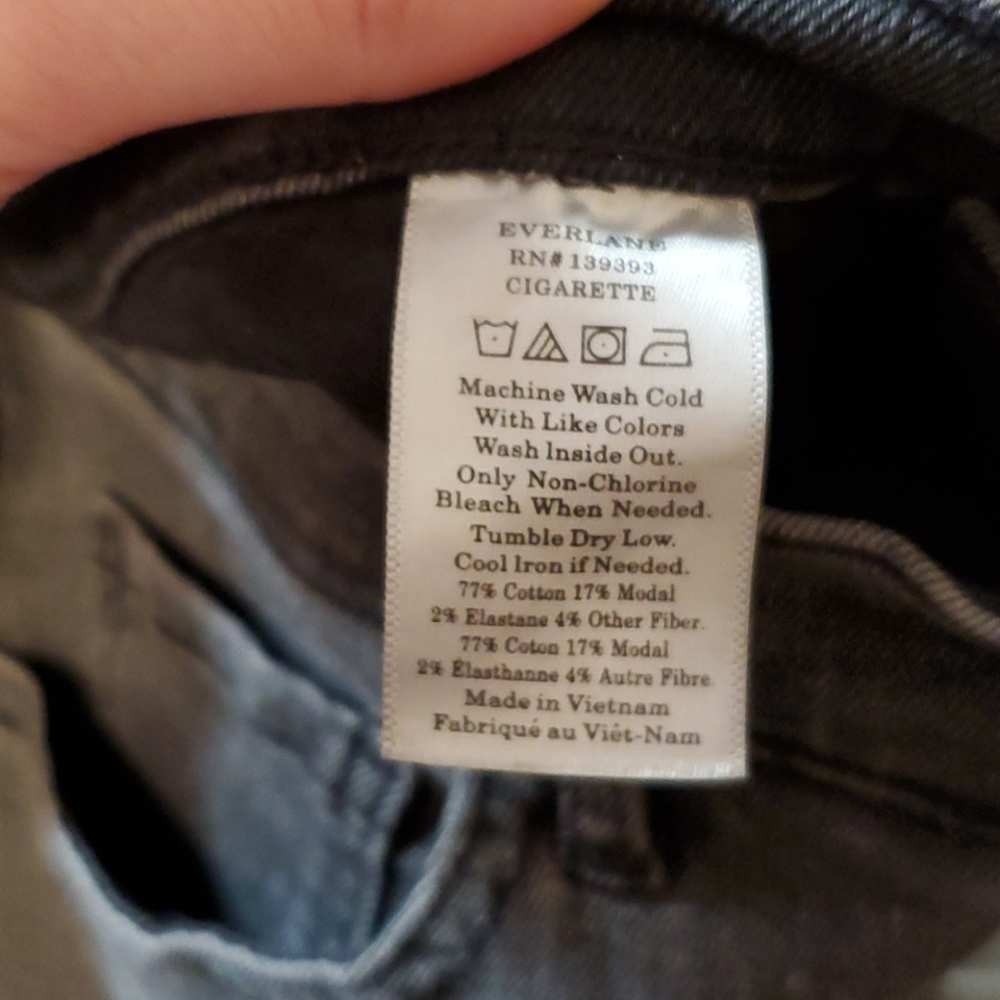 Everlane high rise slim straight - Picture 7 of 12